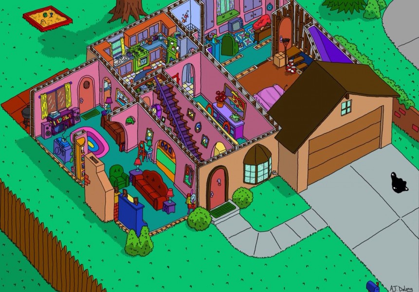 himmelen-La maison des Simpson existe-t-elle ?
