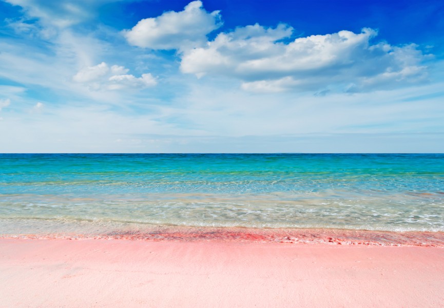 himmelen-Découvrez la fascinante plage rose de Sardaigne