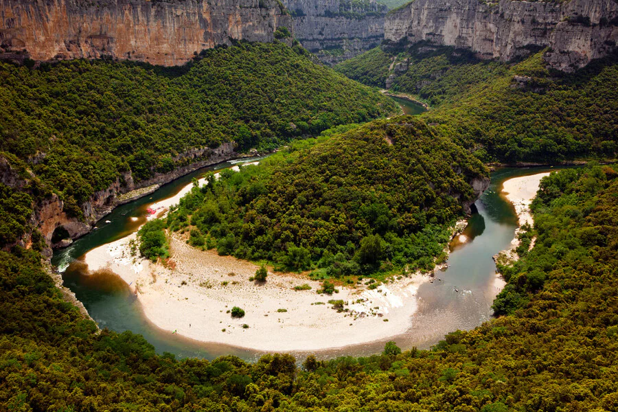 Les meilleurs campings 4 étoiles autour des Gorges de l'Ardèche